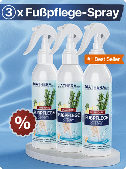 Dual-Care Fußspray auf Wasserbasis