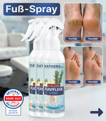 Dual-Care Fußspray auf Wasserbasis
