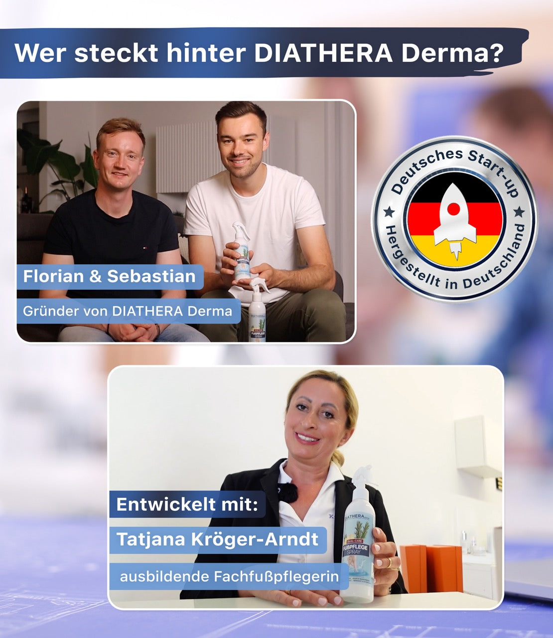 Dual-Care Fußspray auf Wasserbasis